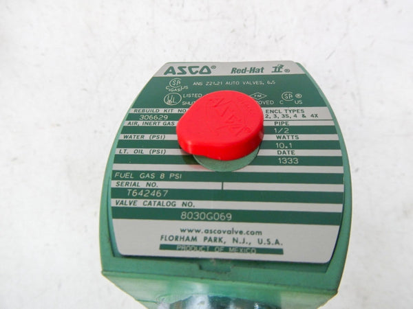 ASCO 8030G069 110/120V 8PSI 1/2" NSMP