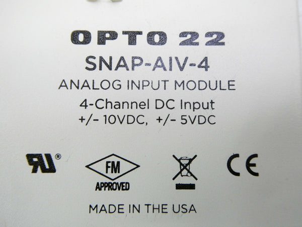 OPTO 22 SNAP-AIV-4 10VDC NSMP