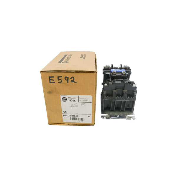 ALLEN BRADLEY 500L-AOD92-17 SER. B 110/115-120V 15/20A (BR/WH) NSMP