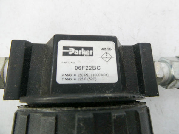 PARKER 06F22BC 150PSI UNMP