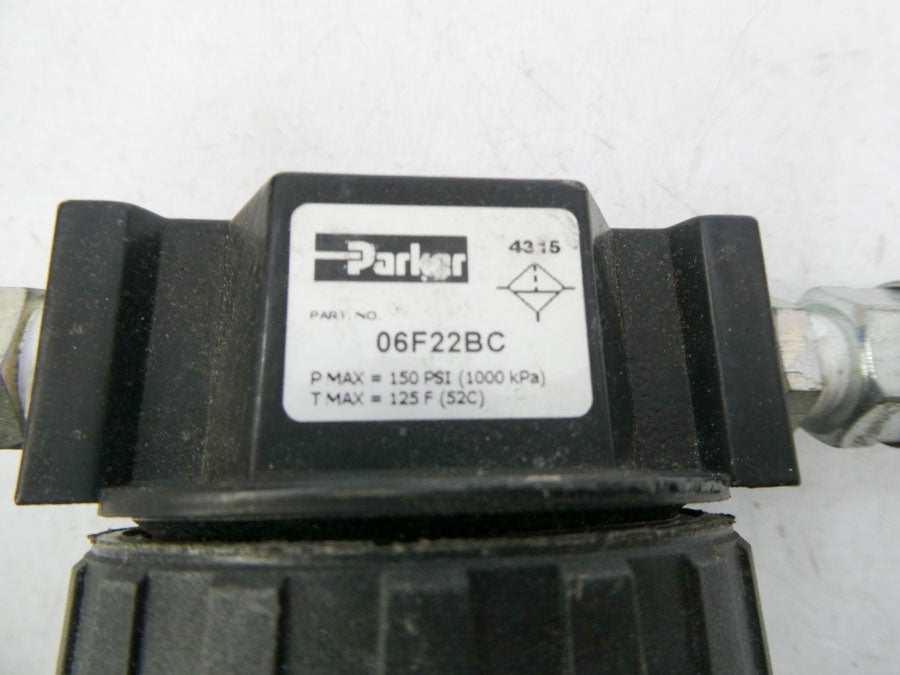 PARKER 06F22BC 150PSI UNMP