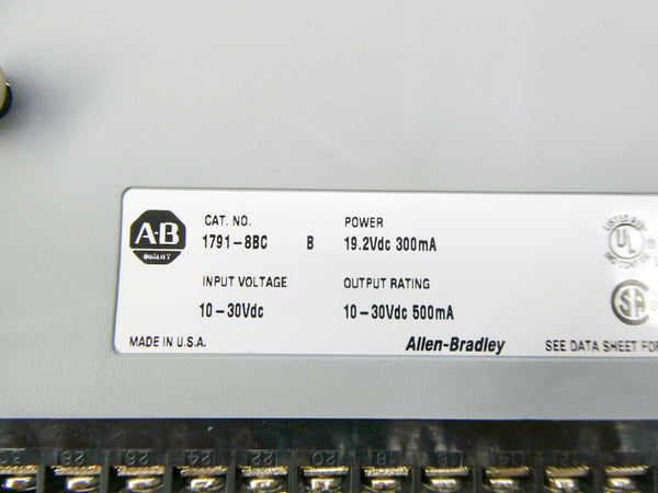 INDUSTRIAL SPARE PART 1791-8BC SER. B 10-30VDC REV. A01 NSMP