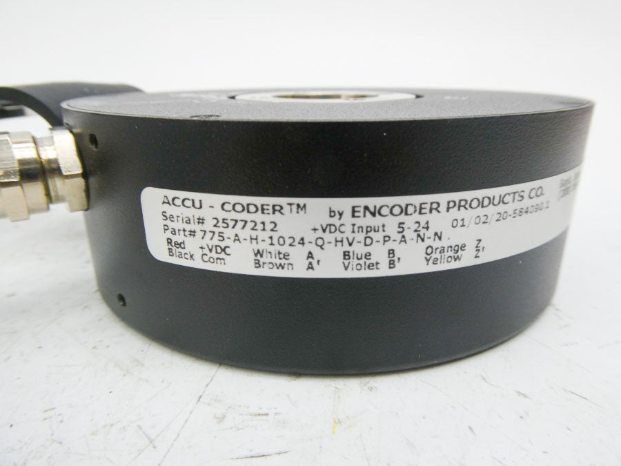ACCU-CODER 775-A-H-1024-Q-HV-D-P-A-N-N 5-24VDC NSMP