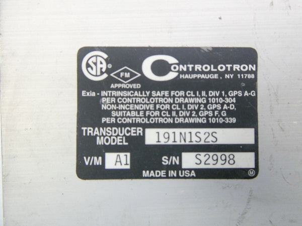 CONTROLOTRON 191N1S2S NSNP