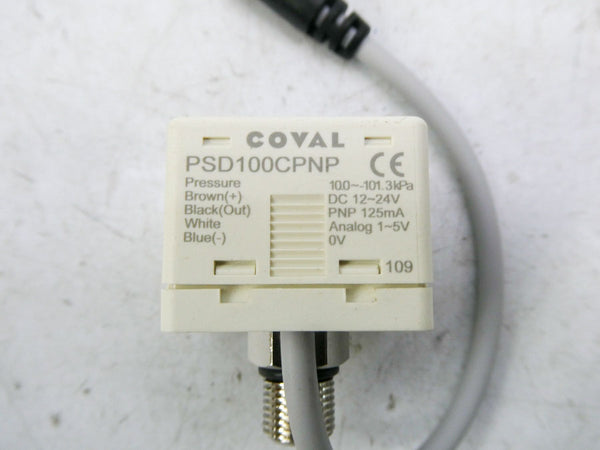 COVAL PSD100CPNP 12-24VDC NSMP