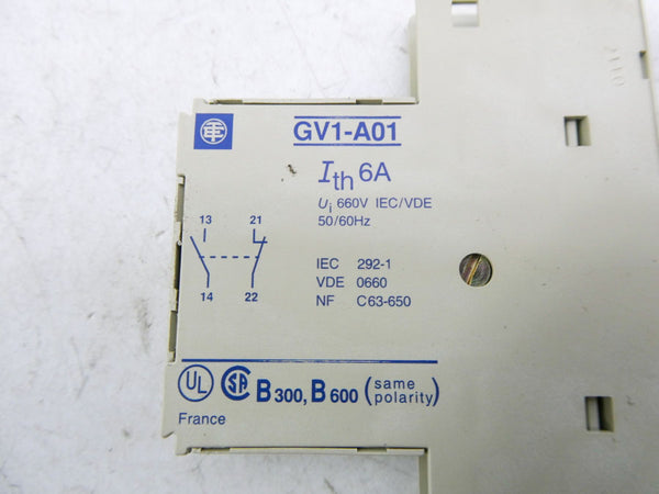 TELEMECANIQUE GV1A01 660V 6A NSNP