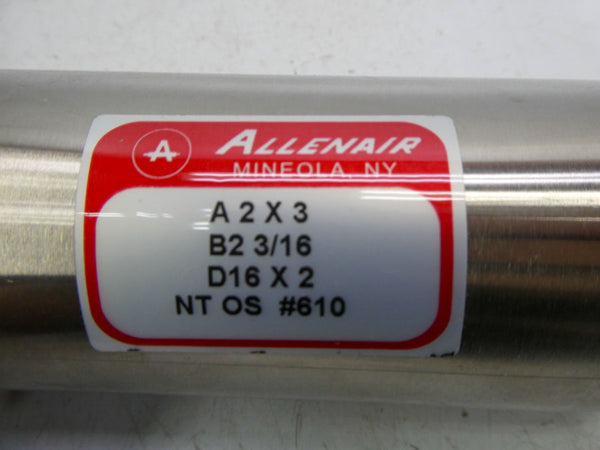 ALLENAIR A2X3 B2-3/16 D16X2 NSMP