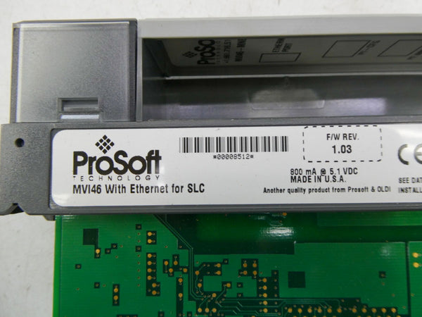 PROSOFT MVI46-MNET F/W 1.03 REV. A02 NSMP