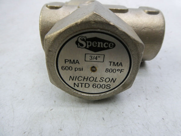 SPENCE NTD600S 600PSI 3/4" NSNP
