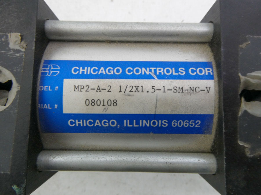 CHICAGO CONTROLS MP2-A-2-1/2X1.5-1-SM-NC-V NSNP