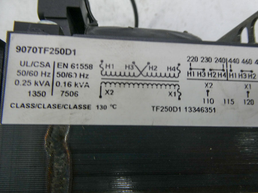 SQUARE D 9070TF250D1 480V NSNP