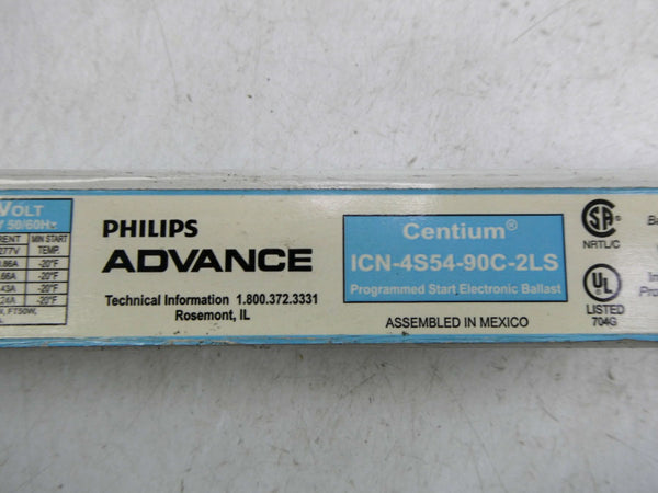 PHILIPS ADVANCE ICN-4S54-90C-2LS 120/277V UNMP