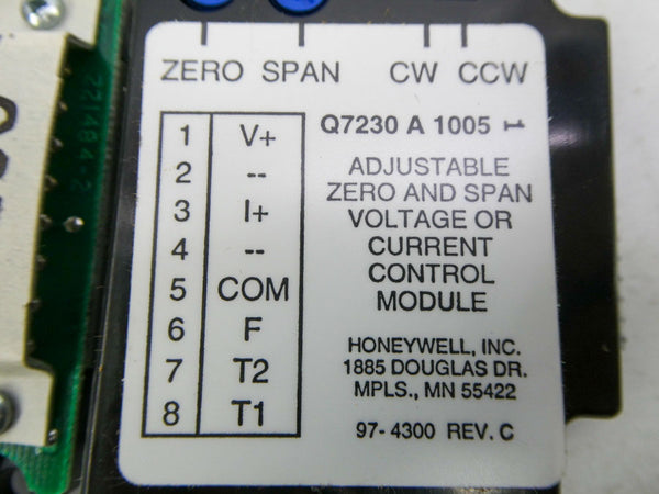 HONEYWELL Q7230A1005 2-10VDC REV. C NSMP