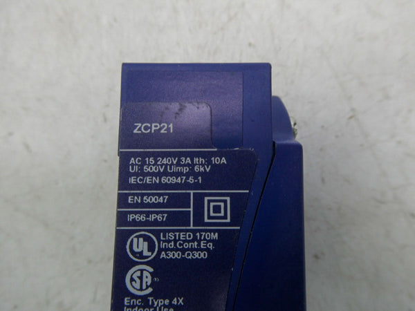 TELEMECANIQUE ZCP21 240V 3A NSMP