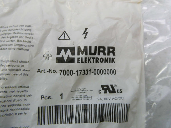MURR ELEKTRONIK 7000-17331-0000000 60VAC/DC 2A NSMP