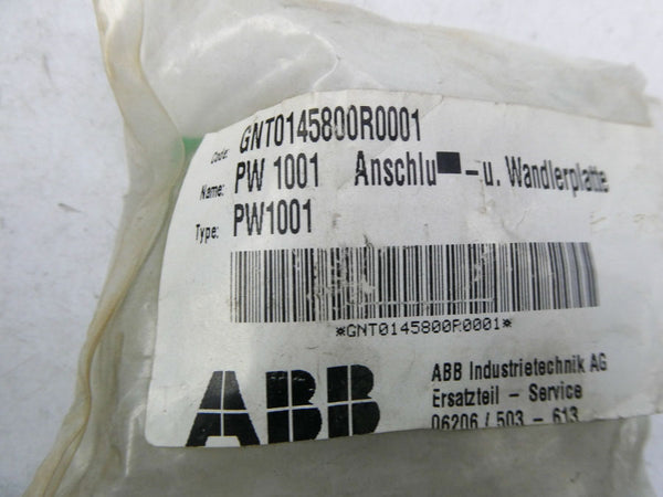 ABB PW1001 GNT0145800R0001 NSMP