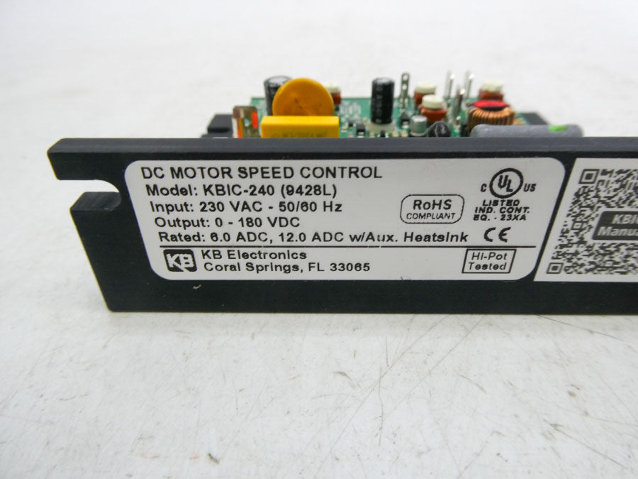 KB ELECTRONICS KBIC-240 9428L 230VAC NSMP