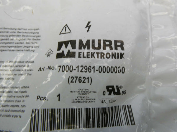 MURR ELEKTRONIK 7000-12961-0000000 125V 4A NSMP