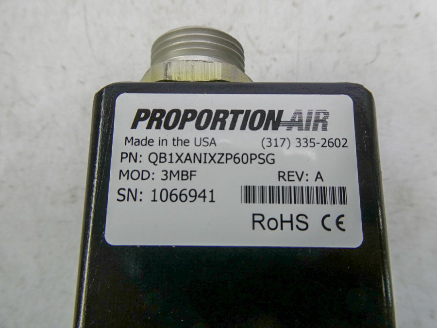 PROPORTION-AIR QB1XANIXZP60PSG REV. A NSMP