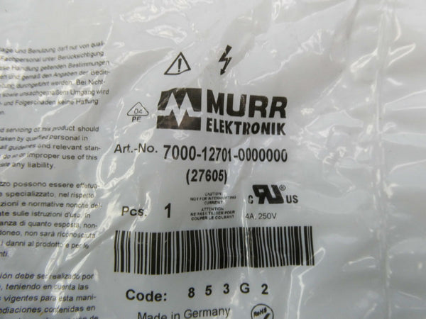 MURR ELEKTRONIK 7000-12701-0000000 250V 4A NSMP