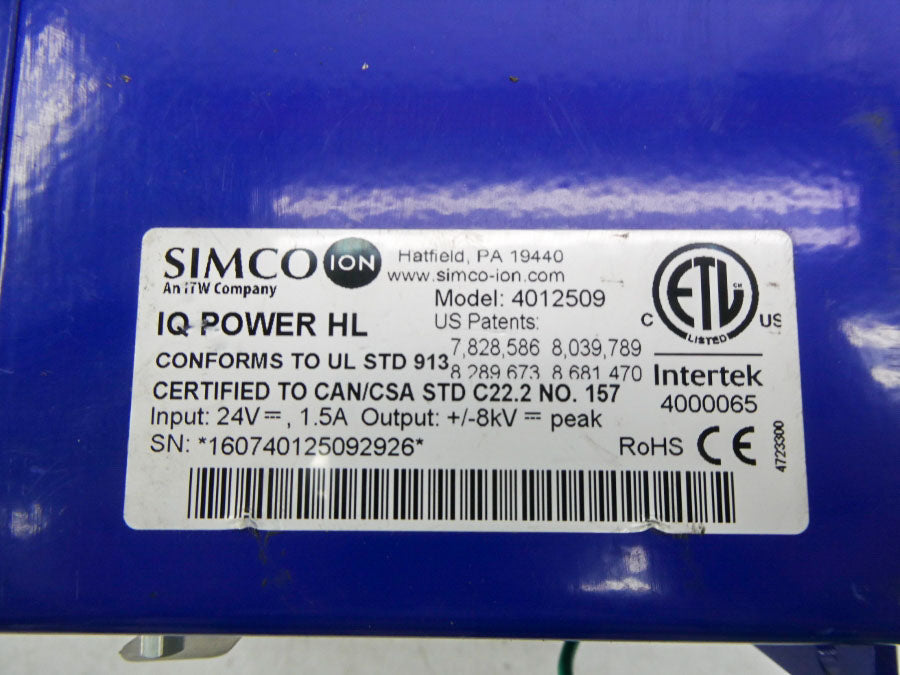 SIMCO 4012509 24V 1.5A UNMP