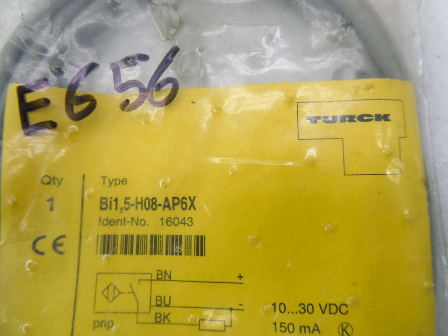 TURCK BI1.5-H08-AP6X 16043 10-30VDC NSMP
