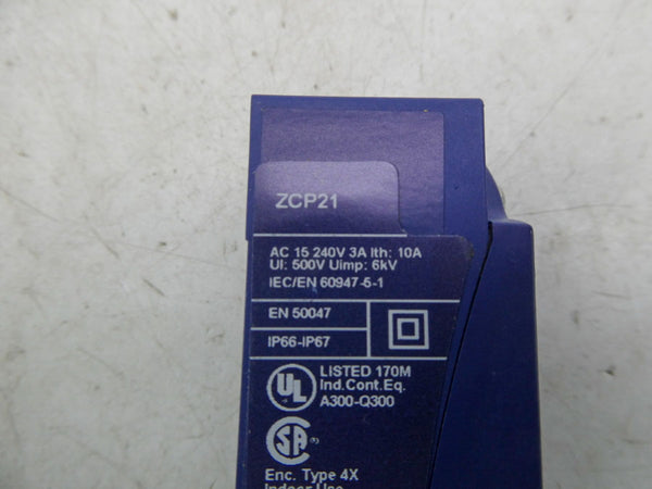TELEMECANIQUE ZCP21 240V 3A (AS PICTURED) NSMP