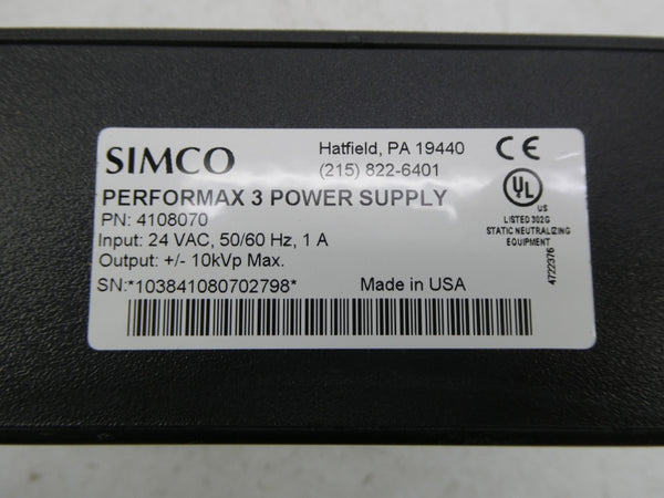 SIMCO 4108070 24VAC 1A NSNP