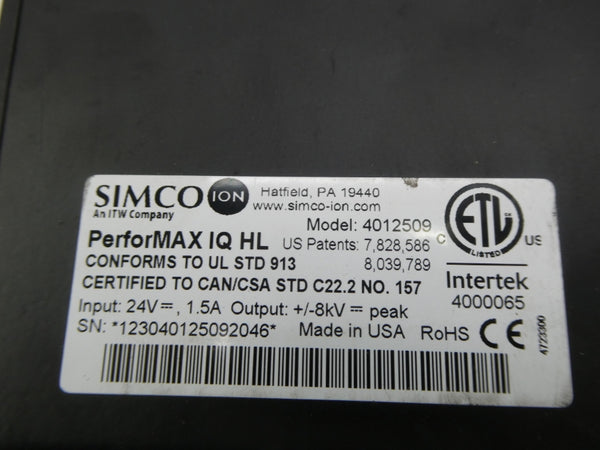 SIMCO 4012509 24V 1.5A NSNP