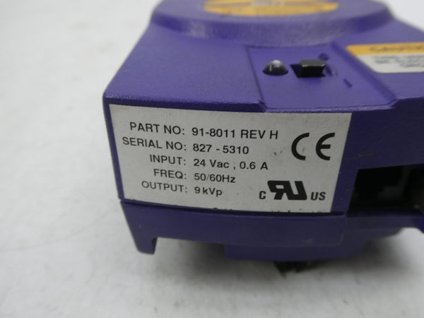 ION SYSTEMS 91-8011 24VAC 0.6A REV. H UNMP