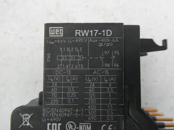 WEG RW17-1D3-D028 1.8-2.8A NSMP
