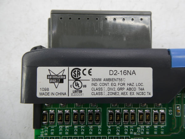 AUTOMATION DIRECT D2-16NA 80-132VAC NSMP