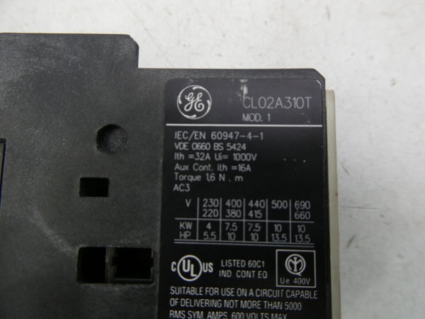 GENERAL ELECTRIC CL02A310TJ 110-120V UNMP