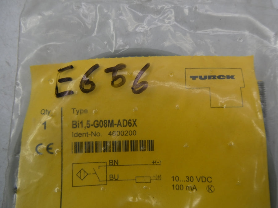 TURCK BI1.5-G08M-AD6X 4600200 10-30VDC NSMP