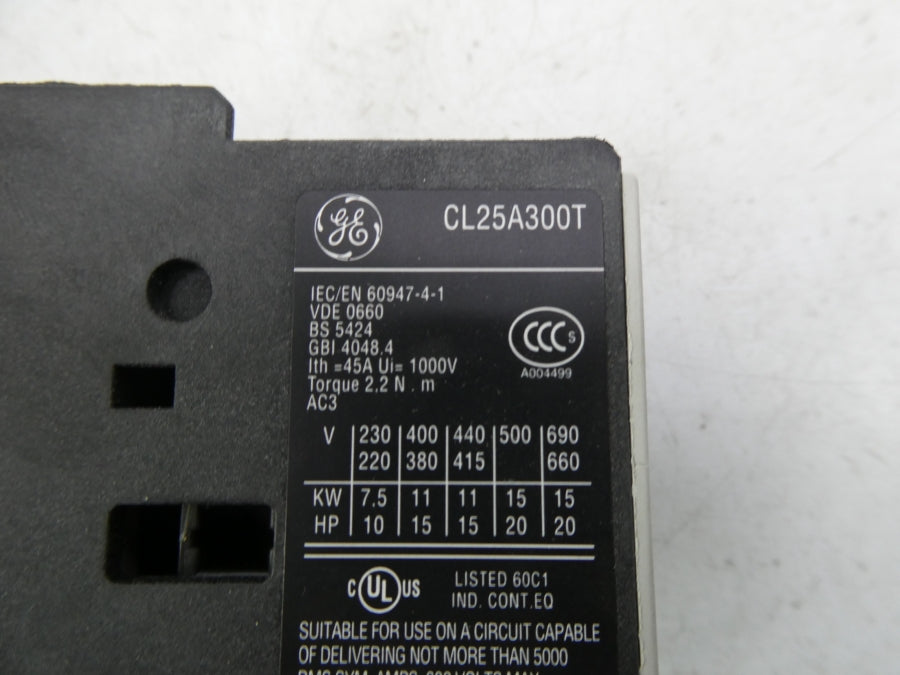 GENERAL ELECTRIC CL25A300T 110/120V NSNP