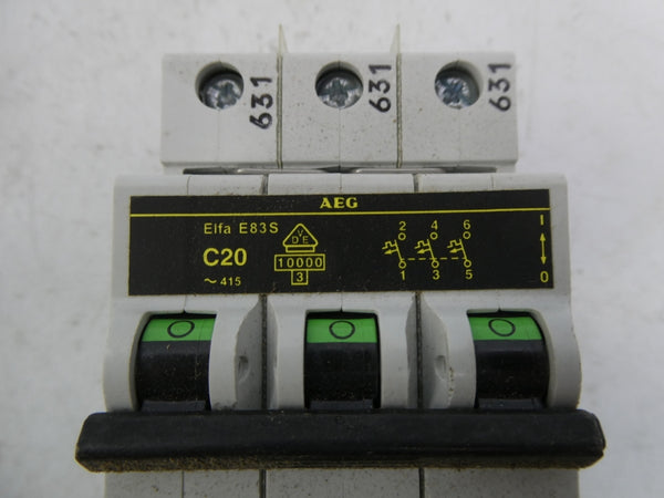 AEG ME83S-C20 415V 20A NSMP