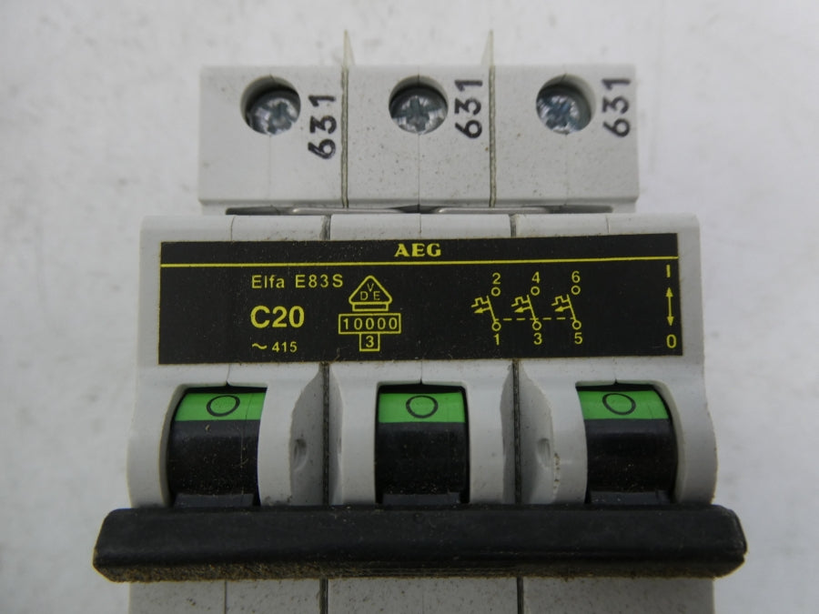 AEG ME83S-C20 415V 20A NSMP