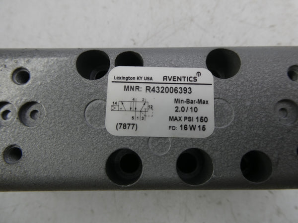 AVENTICS R432006393 GT-010050-03340 150PSI NSMP