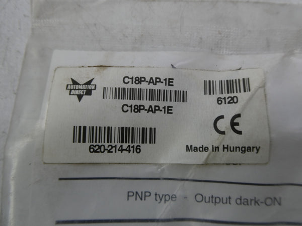 AUTOMATION DIRECT C18P-AP-1E NSMP