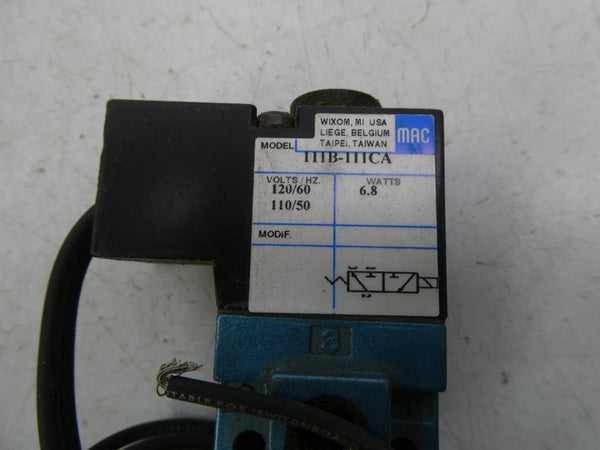 MAC 111B-111CA 110/120V UNMP