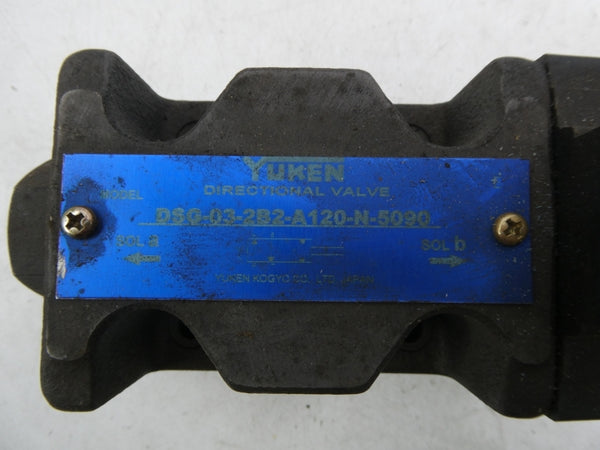 YUKEN DSG-03-2B2-A120-N-5090 UNMP