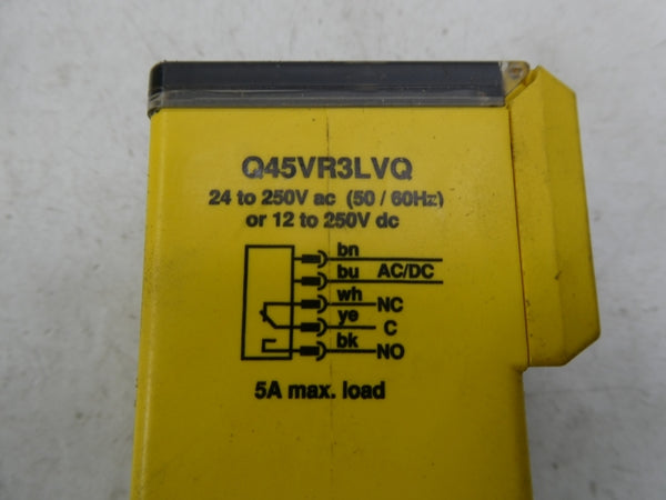 BANNER ENGINEERING Q45VR3LVQ 24-250VAC NSNP