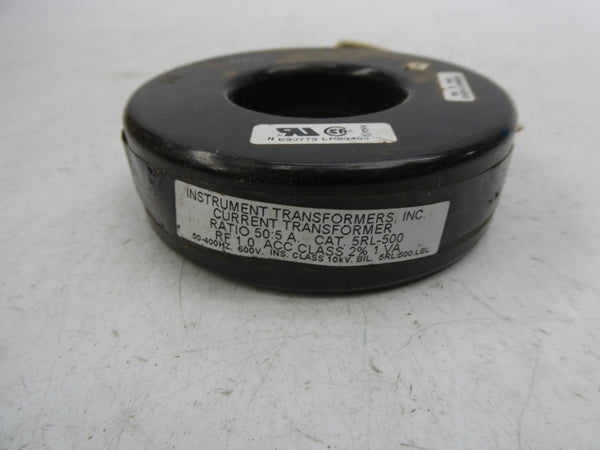 INSTRUMENT TRANSFORMERS 5RL-500 600V UNMP