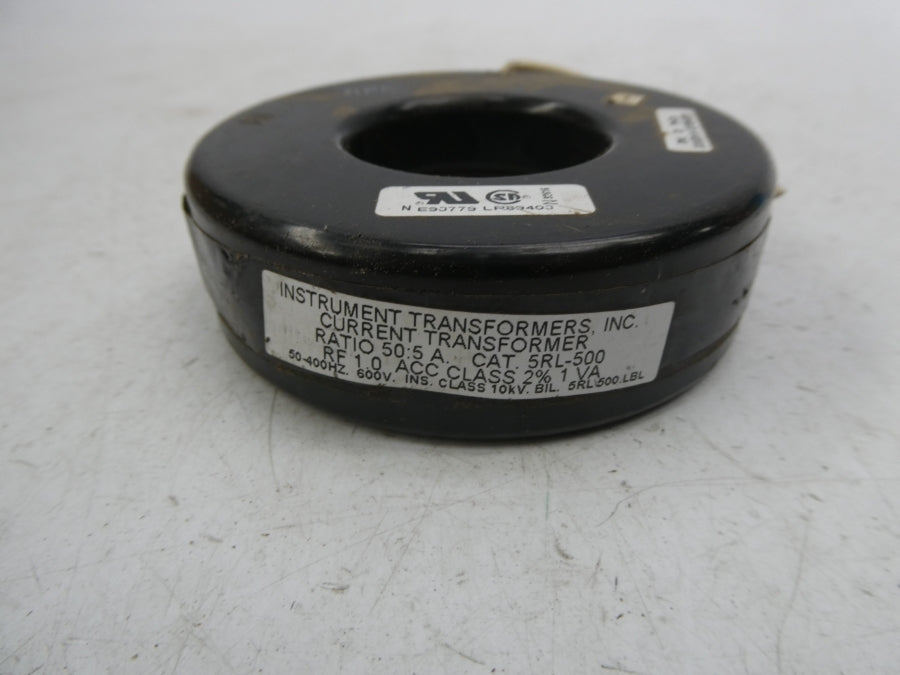 INSTRUMENT TRANSFORMERS 5RL-500 600V UNMP