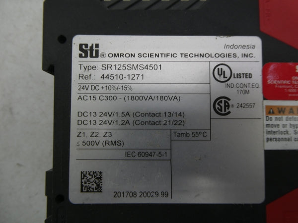 STI SR125SMS4501 44510-1271 24VDC NSMP