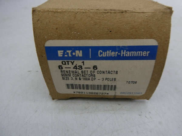 CUTLER HAMMER 6-43-5 NSMP