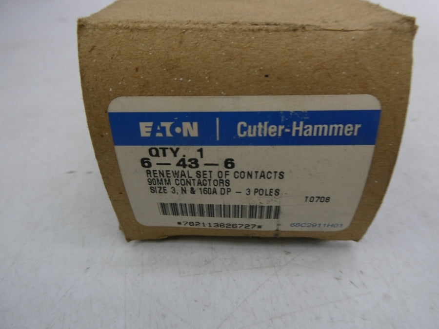 CUTLER HAMMER 6-43-5 NSMP