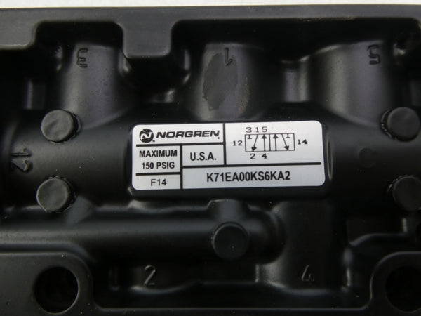NORGREN K71EA00KS6KA2 150PSI NSMP
