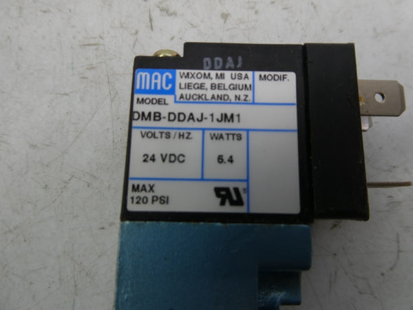 MAC DMB-DDAJ-1JM1 24VDC 120PSI NSMP