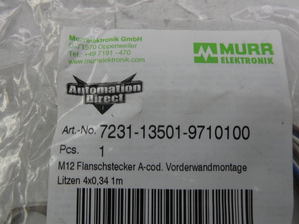 MURR ELEKTRONIK 7231-13501-9710100 NSMP